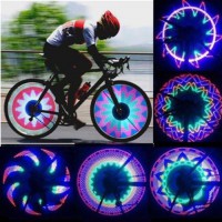 COLORFUL BICYCLE WHEEL SPOKE LIGHT